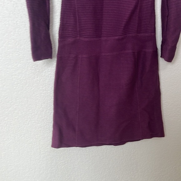 Athleta Dress Winter Cotton Wool Purple size Extra Small - Picture 10 of 11
